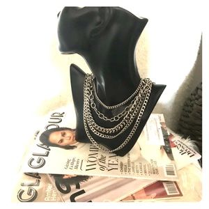 5 layered necklace